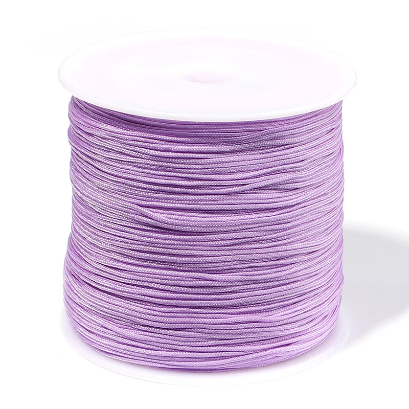 90m/rol 0,8m # 72-nylon draadkoord voor het maken van sieraden Handgemaakt geweven touw Jade draad armband ketting handgemaakt ambacht