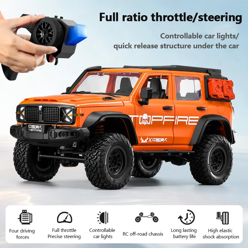 MN MODEL MN300 1/12 4WD RC Car Model Pickup Remote Control Truck Toys With LED Climbing Off-Road All Terrain RC Crawler Gifts