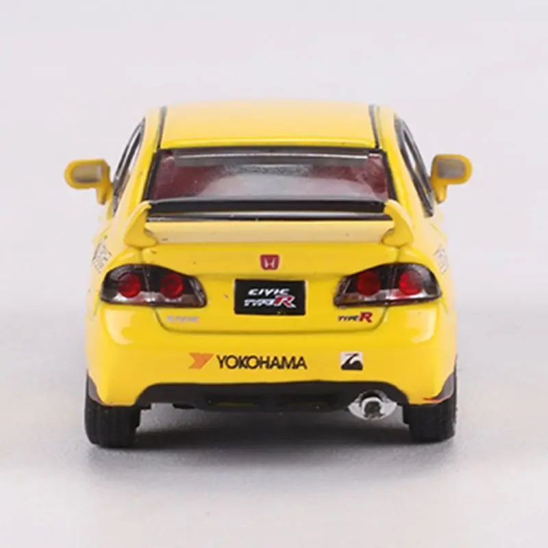 SHADOW 1/64 Honda Civic Type R FD2 Spoon Metalowy Model Auta Zabawka Odlewany Ciśnieniowo Prezent