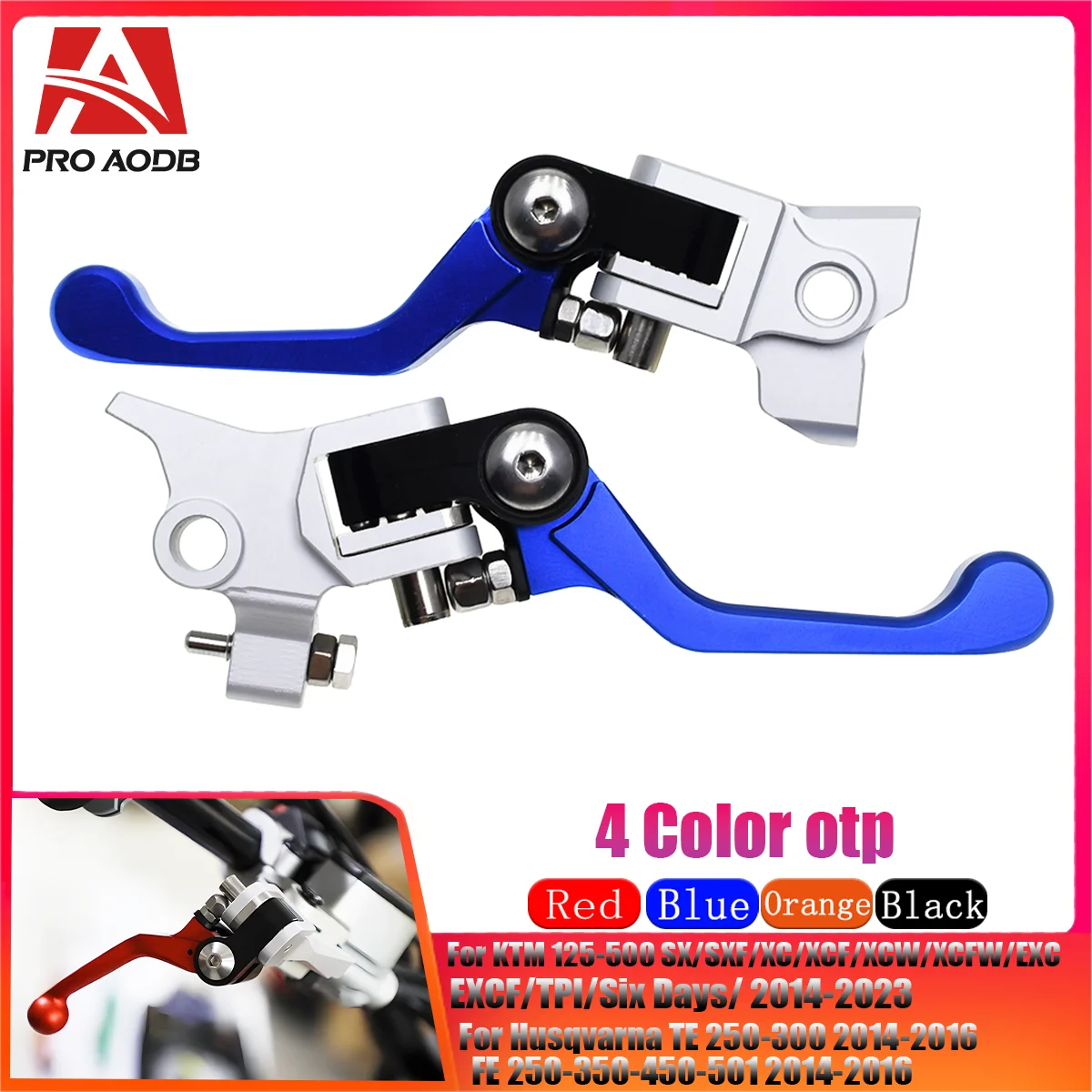 Motorcycle CNC Handles Clutch Brake Lever For KTM SX SXF XCF EXC EXCF XC XCW For Husqvarna TE FC FE For Beta RR S GAS GAS EX MC