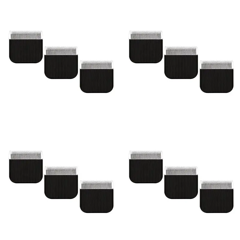 AFOURT-12Pcs Rug Tufting Trimmer Replacement Blades, Fits For All 200W Carpet Trimmer Tufting