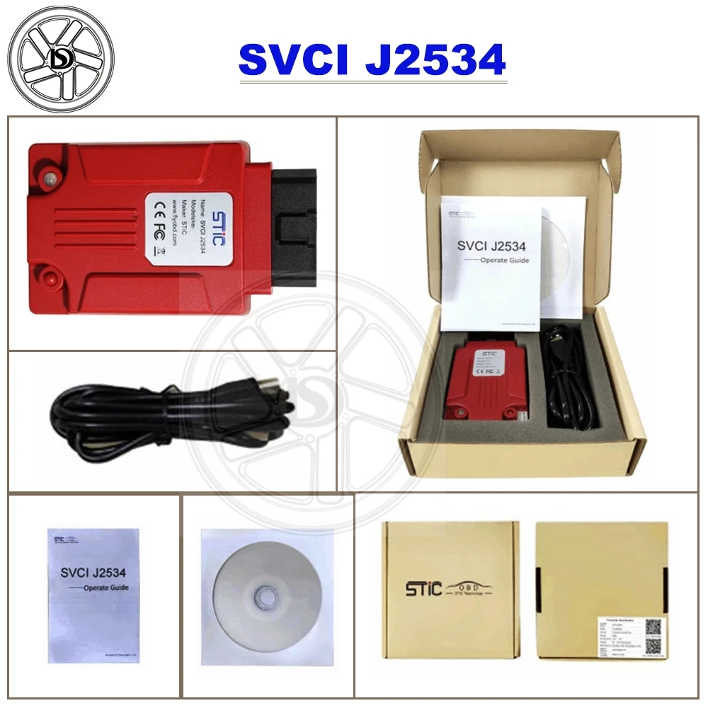 SVCI J2534 For Ford Ma-zda Car Diagnostic Auto Tool IDS J2534 Forscan For Ford OBD 2 OBD2 Scanner Programming PK full VCMII VCM2