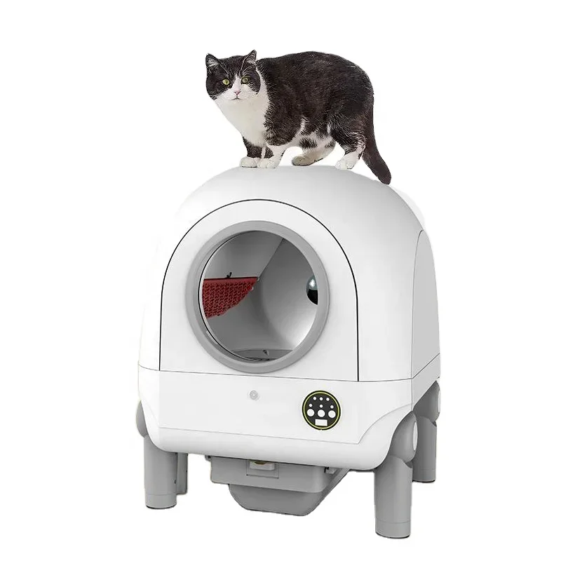 2024 New Innovations Low Noise App Wifi Touch Control cat toilet Self Cleaning Smart Automatic Cat Box