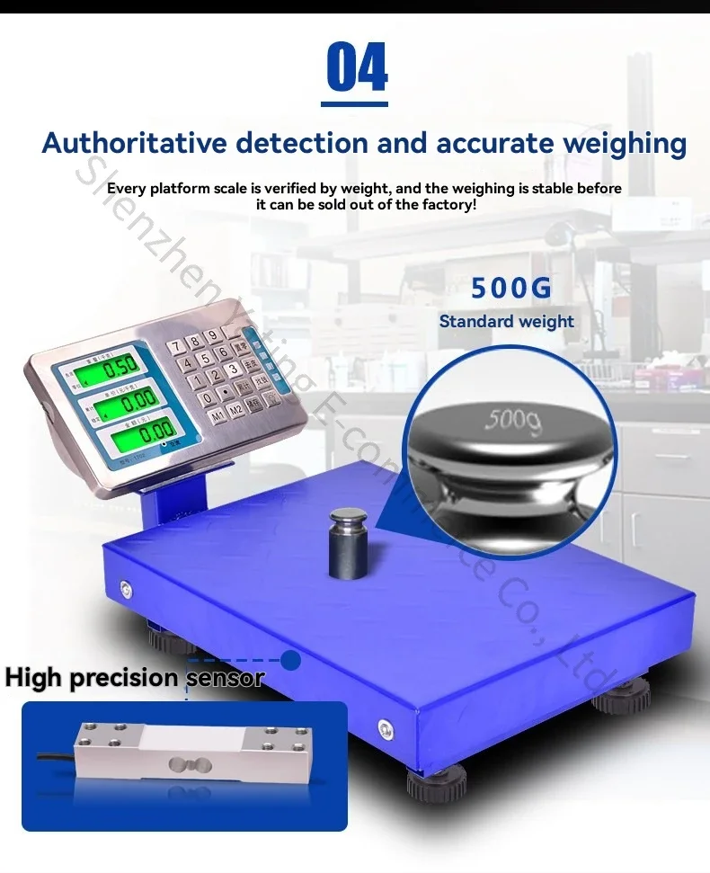 Portable Platform Scale Portable Parcel Pricing Scale, 100kg Electronic Scale, 150kg Electronic Scale