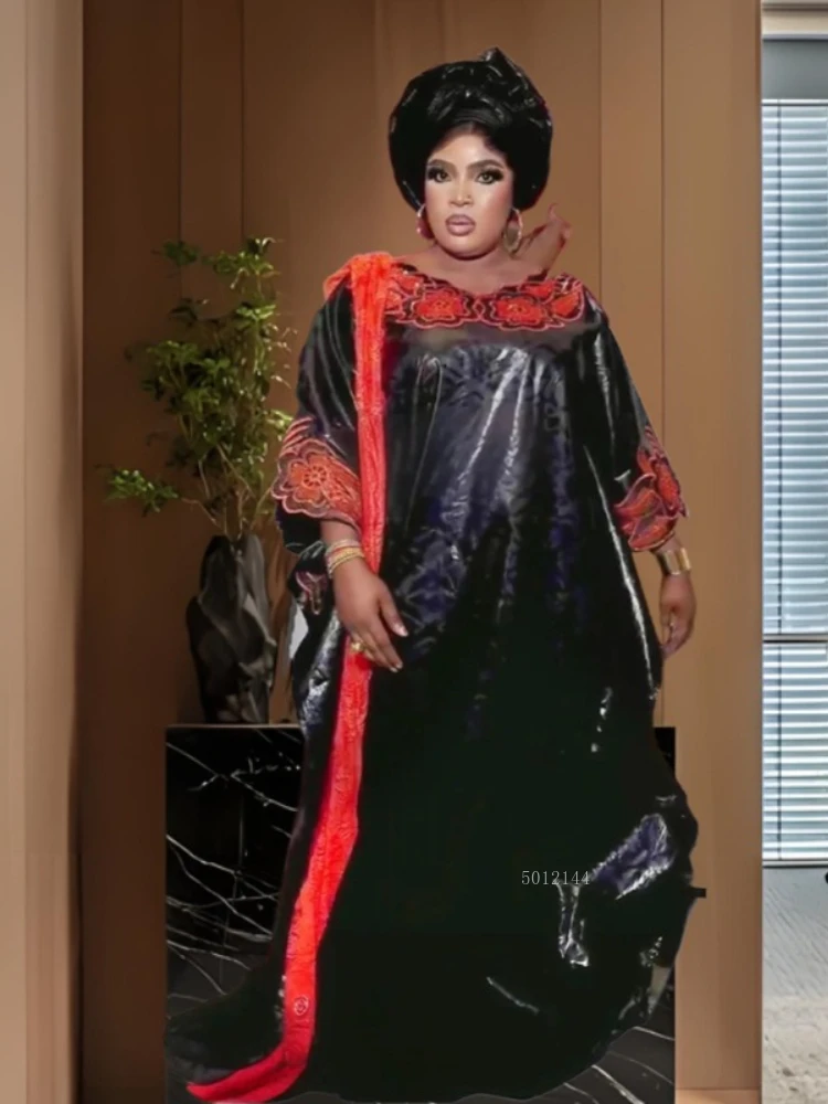 عبايات للنساء دبي فاخر 2025 فساتين راقية إسلامية أفريقية قفطان ماروكين فساتين الحفلات المسائية بوبو رداء جلابة فام #1