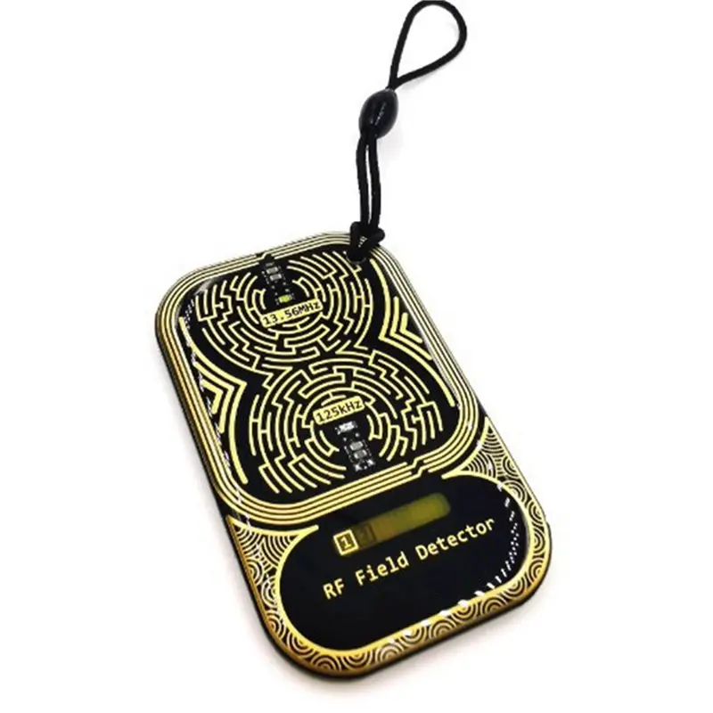 [LXYA68Z!] Tiny Portable Dual-Frequency RFID Field Detector RF Detector Keychain Mobile Phone IC ID Access Control Readhead Test