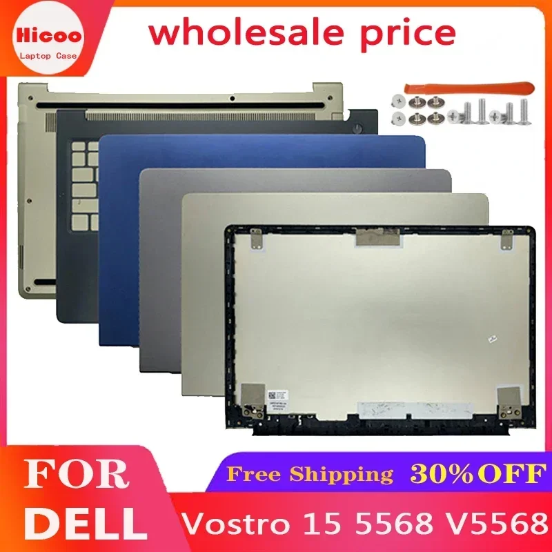 NEW For Dell Vostro 15 5568 V5568 Laptop LCD Back Cover/Palm Pad/Bottom Cover Top Cover JD9FG 0JD9FG