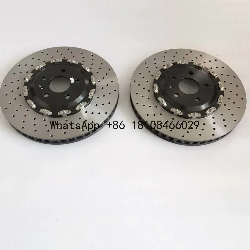 Jekit 400x28mm brake disc drilled 35mm height Hub 5x112 and 68mm Floating hardware