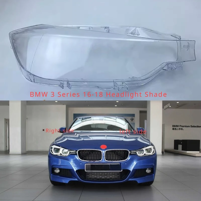 

For BMW 3 Series F30 F35 16-18 Headlamp Transparent Cover Headlight Shell Lampshade Case Plexiglass Replace Original Lens