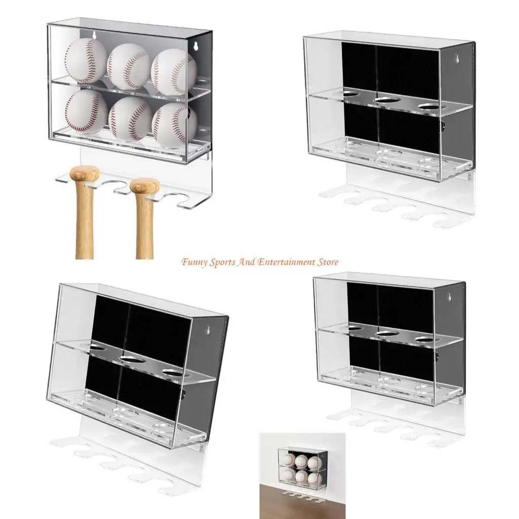 c4de-acrylic-baseball-softball-bat-protective-display-case-dustproof-box-enduring