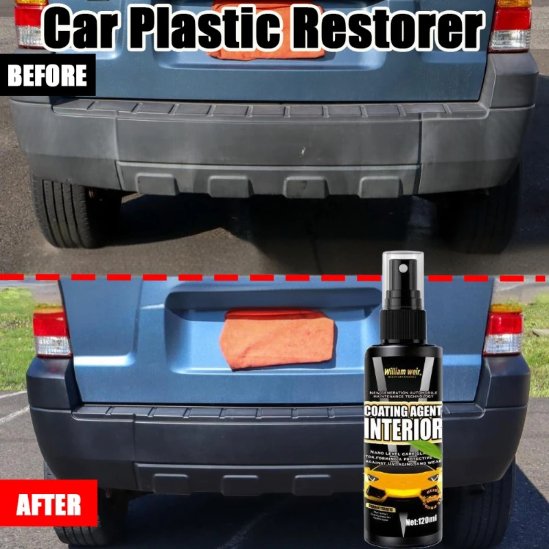 

Восстановитель автомобильного пластика, спрей для ремонта салона автомобиля, можно использовать для полировки салона автомобиля, кожи, средства для очистки автомобиля