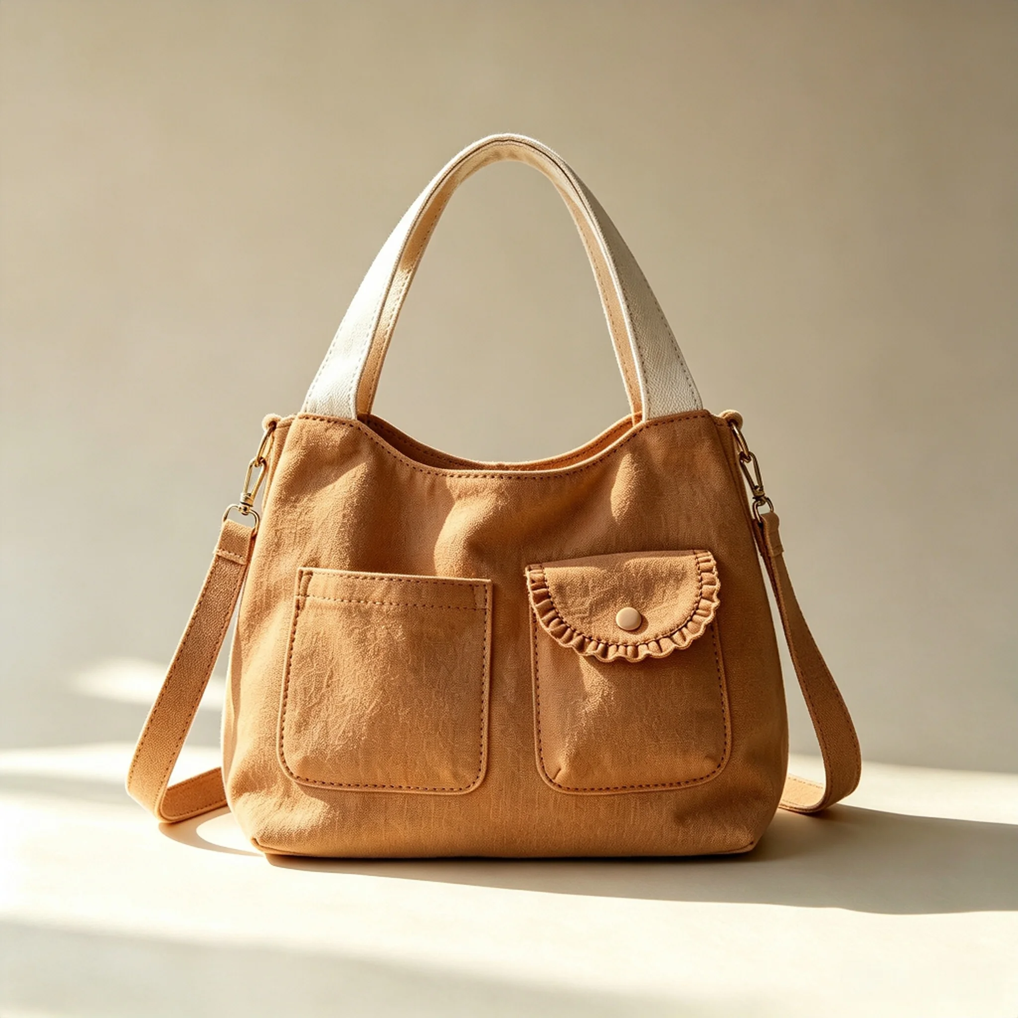New women's light luxury handbag, hot-selling handbag, fashionable, simple and versatile shoulder bag, commuting crossbody bag