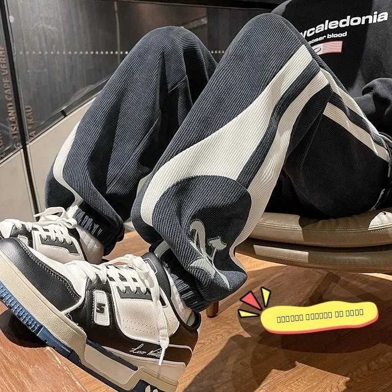 

Утепленные флисовые спортивные брюки для мальчиков и подростков на осень-зиму, повседневные, удобные, молодежные штаны