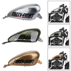 Motorcycle Retro Oil Gas Fuel Tank For Harley Sportster Iron XL 48 883 1200 Forty-eight  Motorbike Accessories Tanks 2004-2018