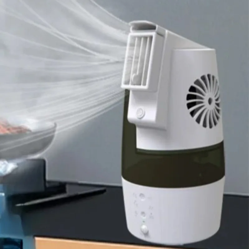 

Kitchen Cooling Air Conditioner Fan Commercial Mist Spray Cooler for Restaurant or Home Summer Heat Relief Non-AC Type