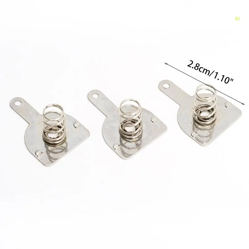 10 pares metralla batería para resorte batería 18650, contacto positivo y negativo, envío directo