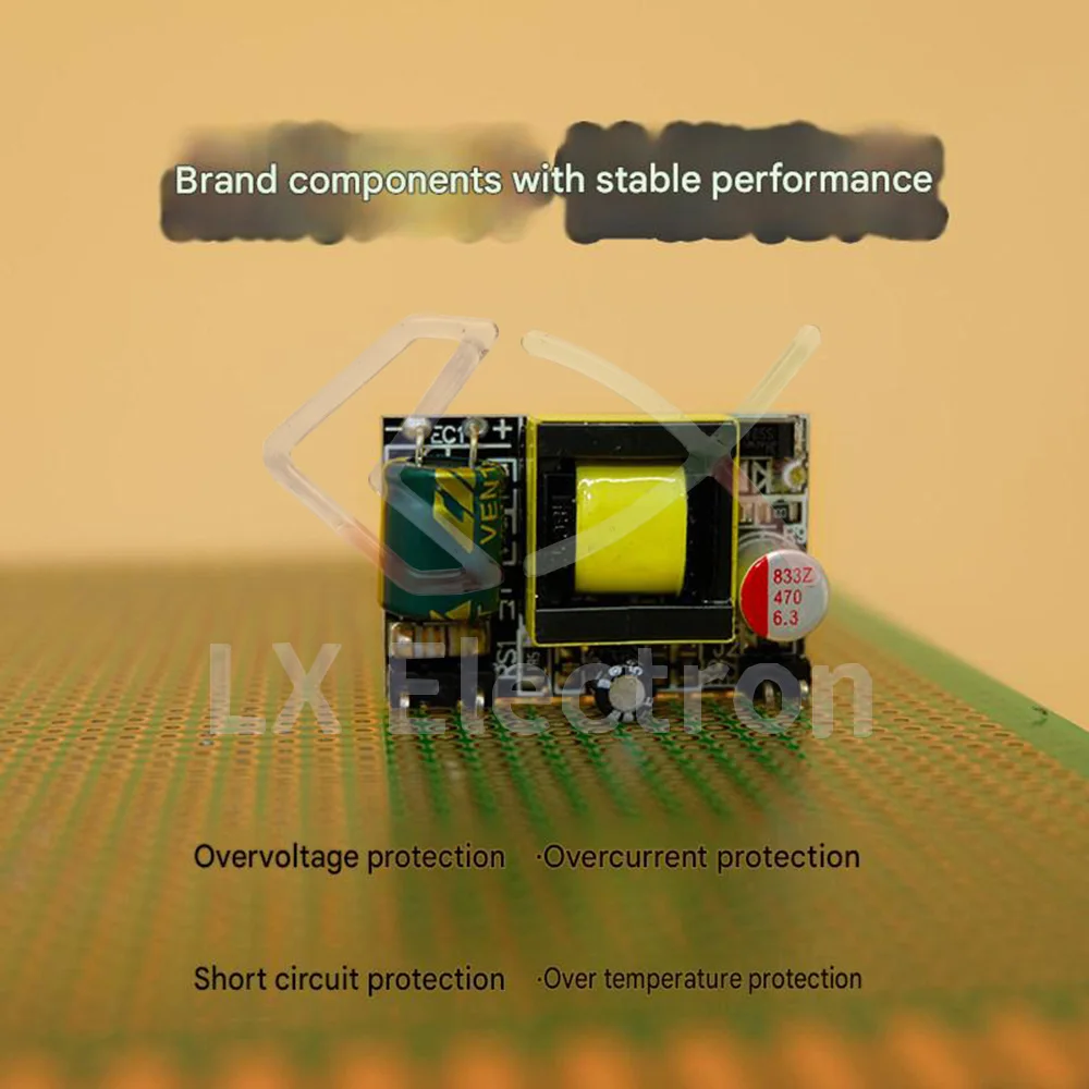 Ultra-thin Mini Isolated AC-DC Switching Power Supply Module 220V to 5V 1A / 12V Compact Voltage Converter  1pcs/Lot