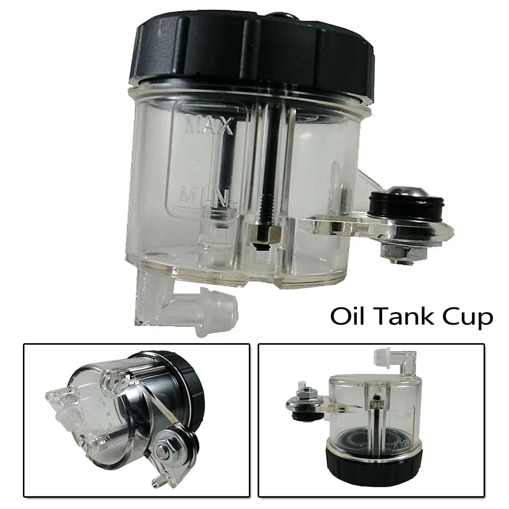 

Durable New Useful Accessory Oil Tank Cup Cylinder Master Reservoir Clutch Motorcycle Black Brake Fluid Plastic For Honda