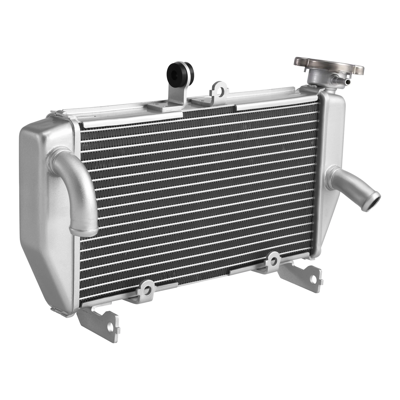 Silver Radiator Cooler Cooling Fit For Yamaha YZF R3 2015 2016 2017 2018 2019 2020 2021 2022 2023 2024