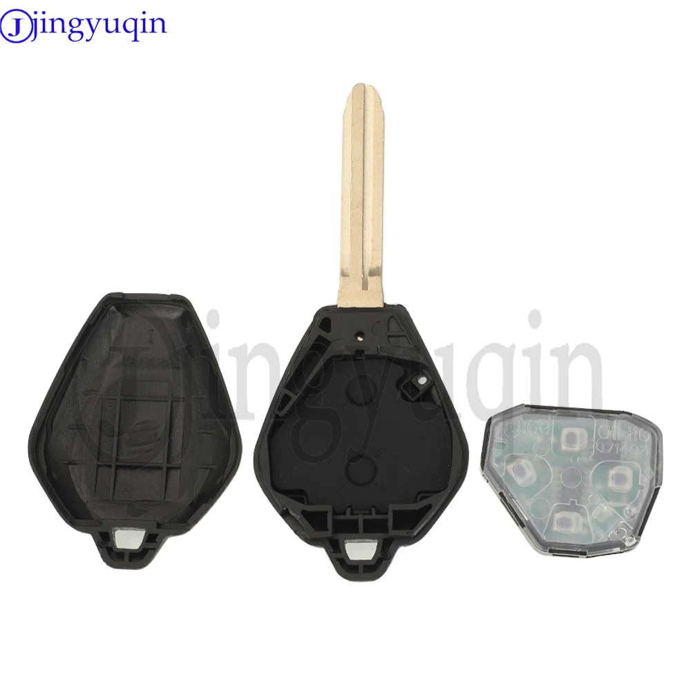 jingyuqin 433MHZ ID46 Chip 2 przyciski zdalnego inteligentnego pilota samochodowego do Isuzu D-Max Holden Colorado Auto Key Control Replacement