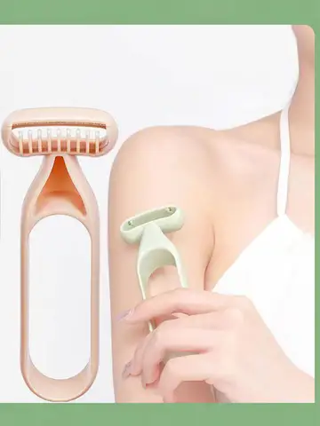 Non-Sensory Armpit Hair Razor, Leg Hair and Armpit Hair Razor, Macro Blade for Gentle Shaving