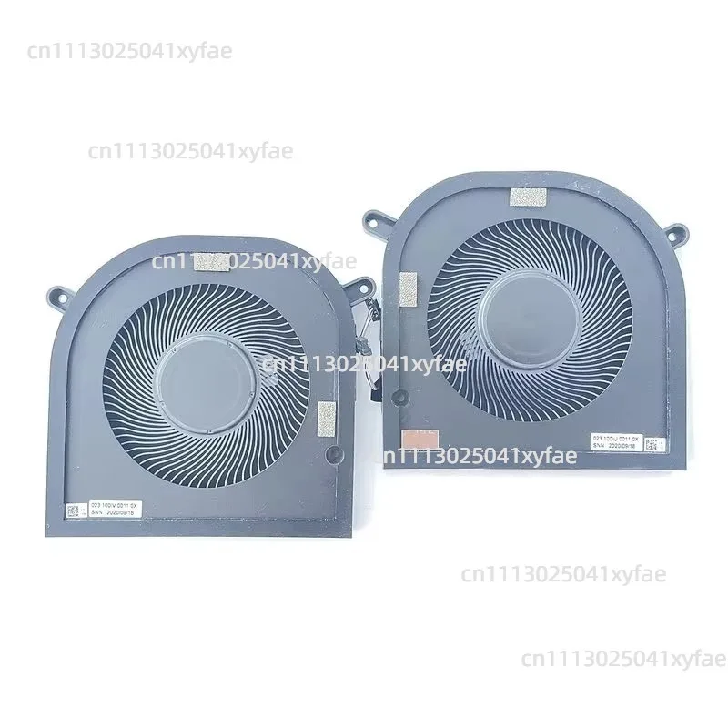 DC5V Laptop CPU GPU Cooling Fan Replacement, Compatible with XPS17 9700 9710 9720 Precision 5750 5760 Discrete Graphics