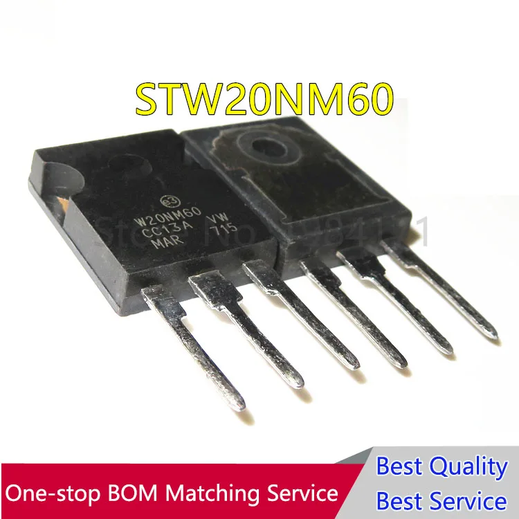 10PCS W20NM60 STW20NM60 quality assurance