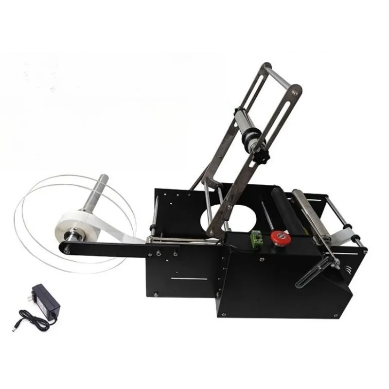 

Round bottle manual labeling machine, semi-automatic plastic bottle small Xilin bottle labeling machine