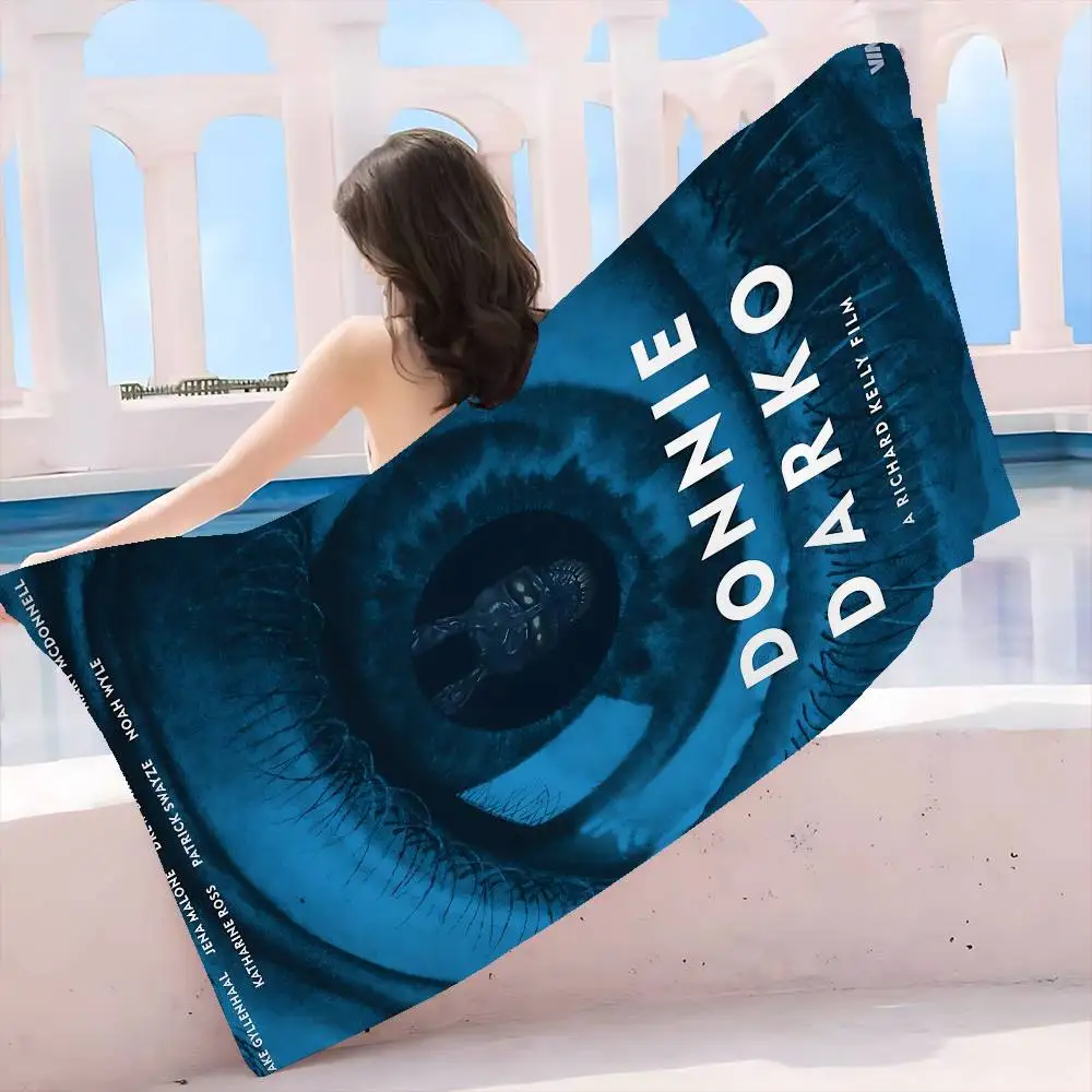 Classic D-Donnie D-Darko Movie Microfiber Beach Towel Absorbent Quick Dry Soft Yoga Swimming Resort Mountain Climbing Towel