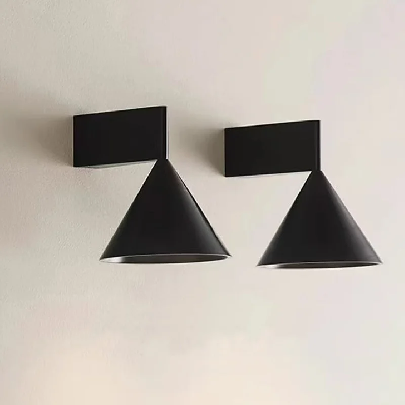 Home Decorations Interior Wall Light Cone Small 7W LED Wall Lamp Geometry Wall Mirrors Lighting Lamps