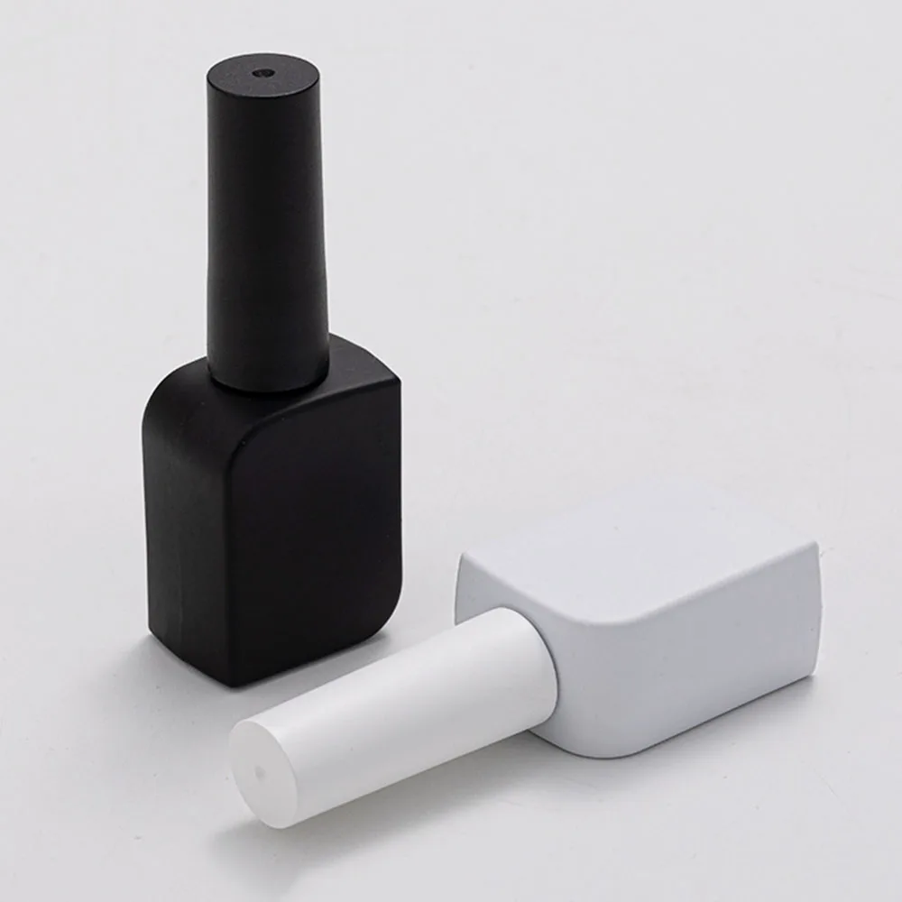 

10ml Mini Empty Nail Polish Bottles With Brushes Nail Gel Glass Container Refillable Cosmetic Pot Manicure Beauty Oil Dispenser