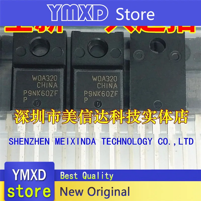 10pcs/lot New Original P9NK60ZFP STP9NK60ZFP 9A600V field effect tube In Stock