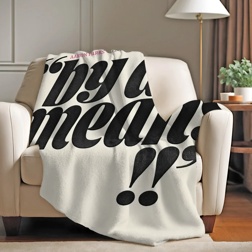 عازف البيانو آرون باركس بطانية ناعمة وصديقة للبشرة لسرير الأريكة ومفرش سرير مناسب لجميع المواسم #4