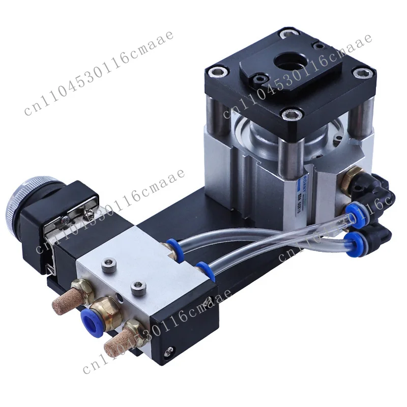 Pneumatic Edge Banding Machine Punching Machine Aluminum Alloy Automatic Punching Device 8/15mm 3 in 1 Side with Hole Punching