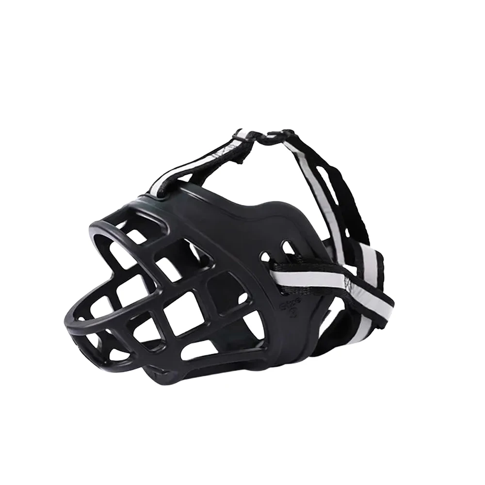 1 st/2 stks Middelgrote en Grote Hond Comfortabel Ademend Snuit Guard Anti-Barking Snuit Mand Huisdier Masker voor Middelgrote tot Grote Honden