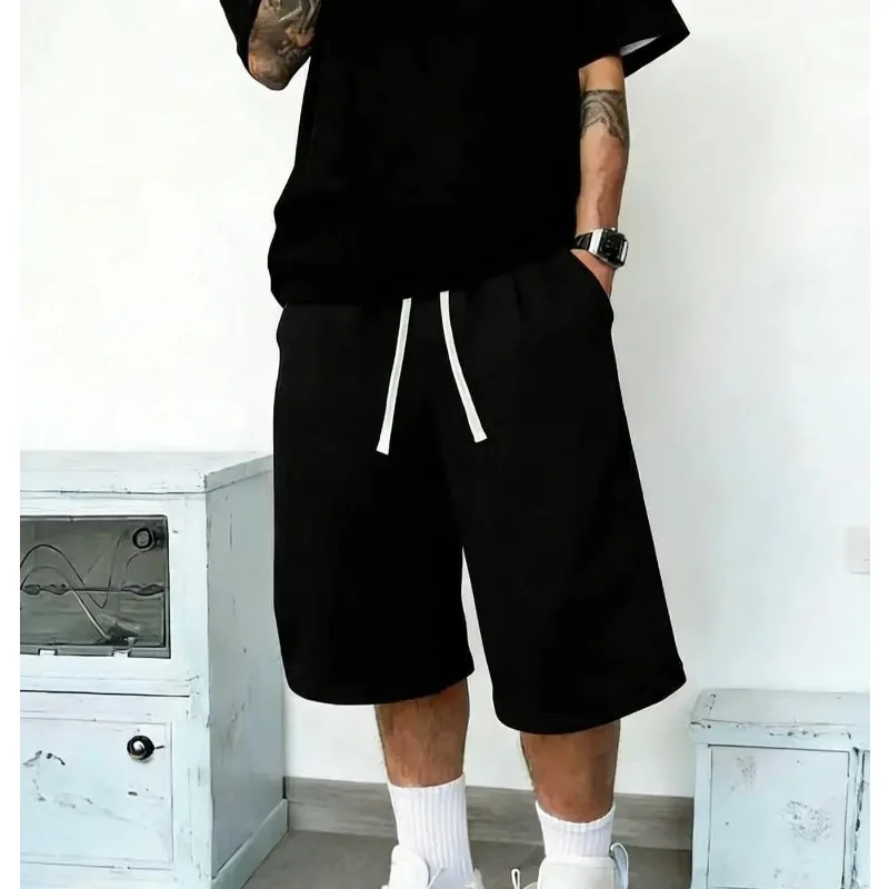 

Men's Street Y2K Sports Style Casual Sports Fitness Summer New Item Suitable for Both Men and Women Shorts