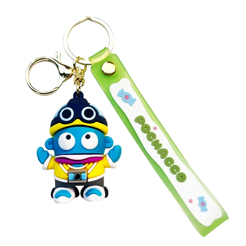 Cartoon Sanrio Doll Keychain Cute KT Cat Couple Bag Car Keychain Pendant Doll Machine