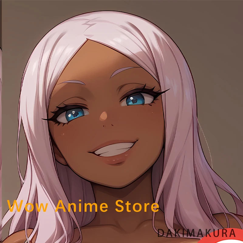 غطاء وسادة الأميرة هيبانا فوتا أنيمي غطاء وسادة مطبوع على الوجهين Dakimakura وسادة للجسم بالحجم الطبيعي