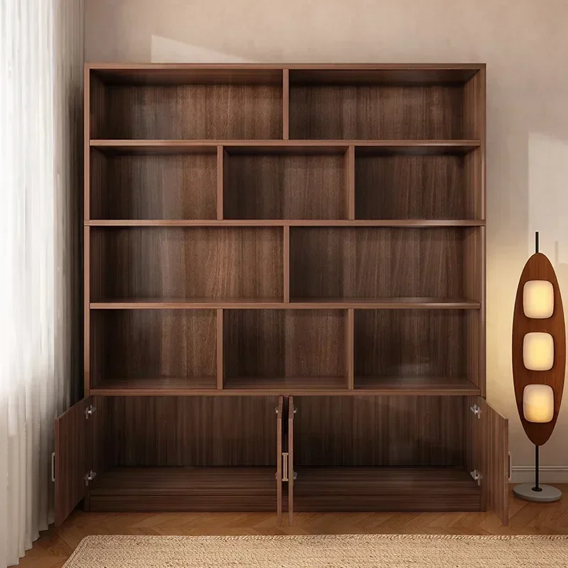 Internet Celebrity Bookcase Vintage Floor Shelf Office File Cabinet Wall Locker Multi-layer Storage Cabinet Sturdy And Durable