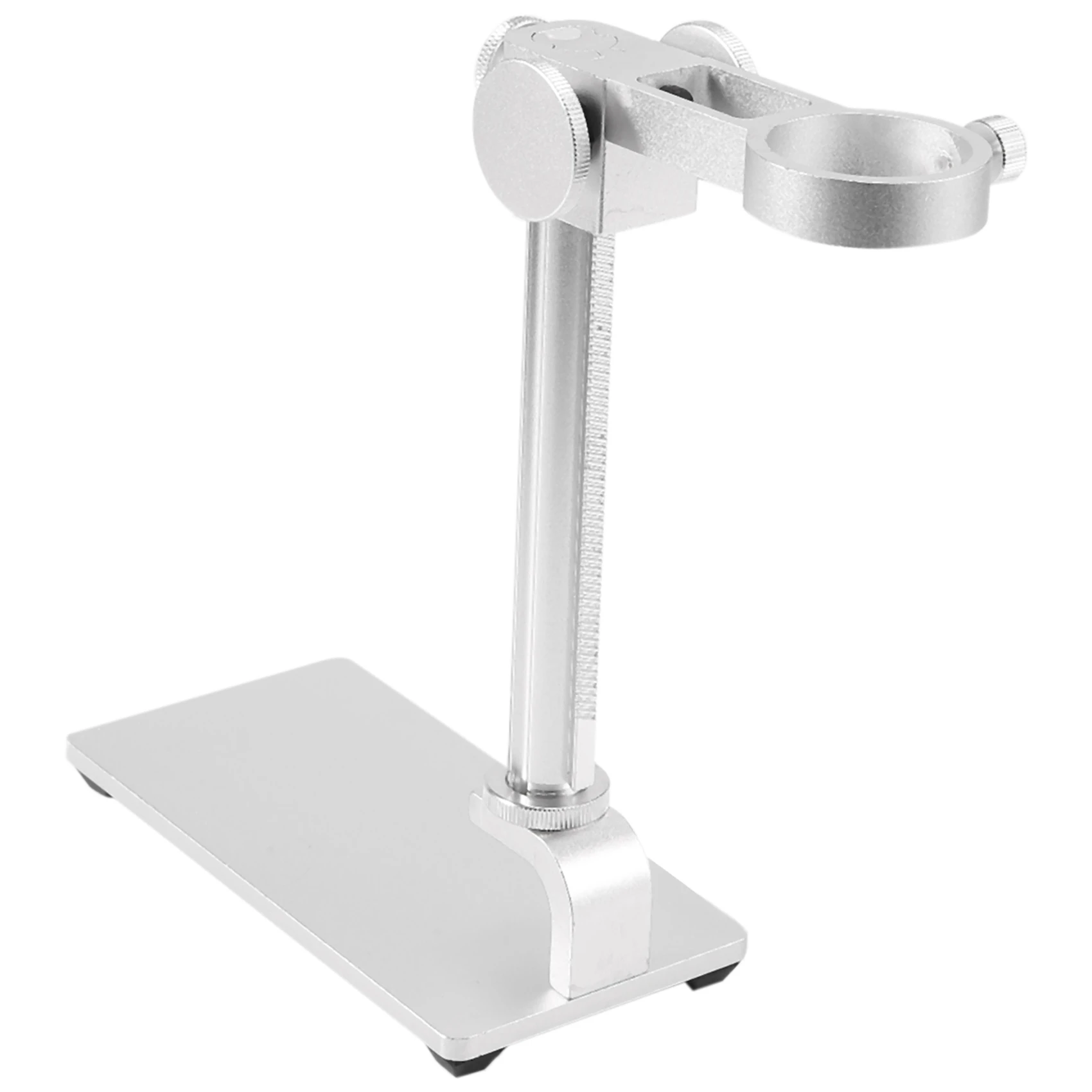 Aluminum Alloy Stand USB Microscope Stand Holder Bracket Mini Foothold Table Frame for Microscope Repair Soldering