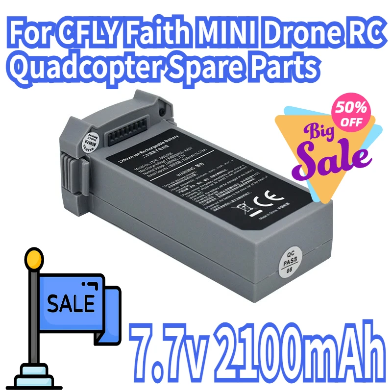 

Rechargeable Battery For C-FLY Faith 2 MINI 7.7v 2100mAh Battery For CFLY Faith MINI Drone RC Quadcopter Spare Parts