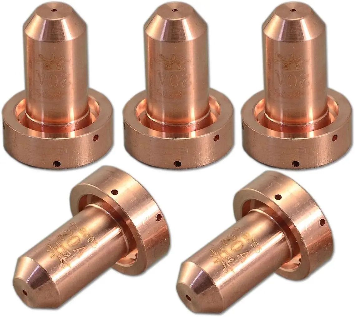 

9-8205 Плазменные сопла 20 А, наконечники для резки фрикциона подходят для тепловой динамики SL60/SL100, плазменный резак, расходные материалы, 5 шт.