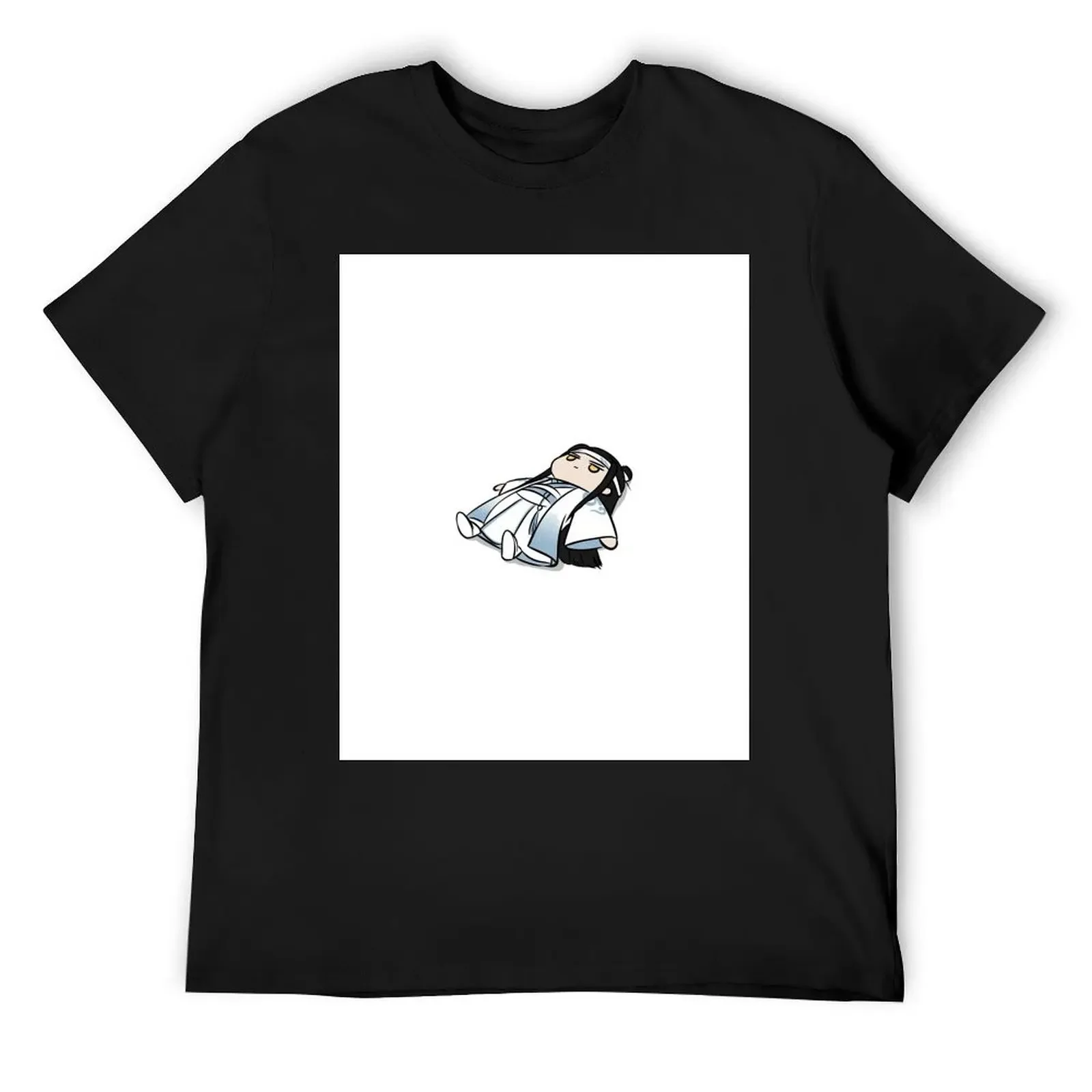 Mdzs lang wangji T-Shirt graphic tee shirt anime stuff blacks Aesthetic clothing mens big and tall t shirts