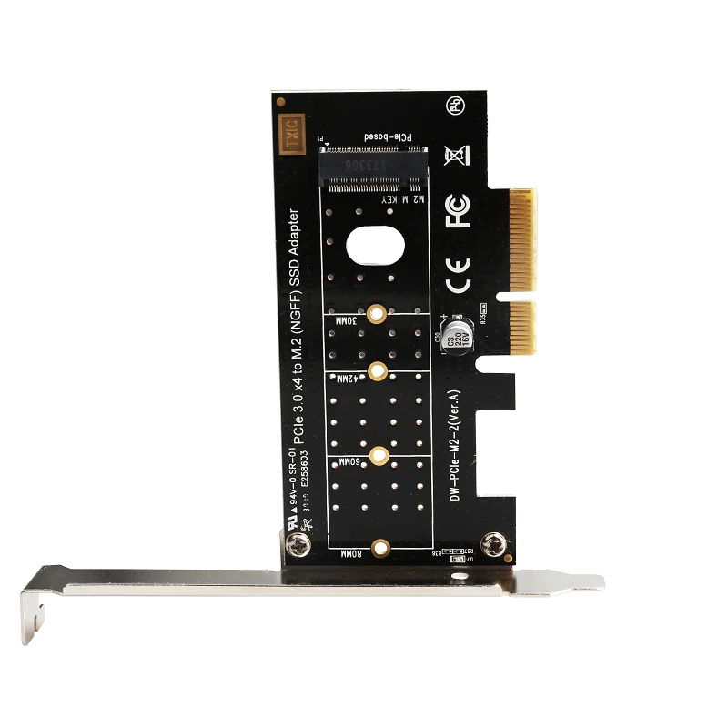 2 шт. Diewu PCIE к адаптеру Nvme M.2 (NGFF) SATA SSD SATA III B Key M.2 NGFF