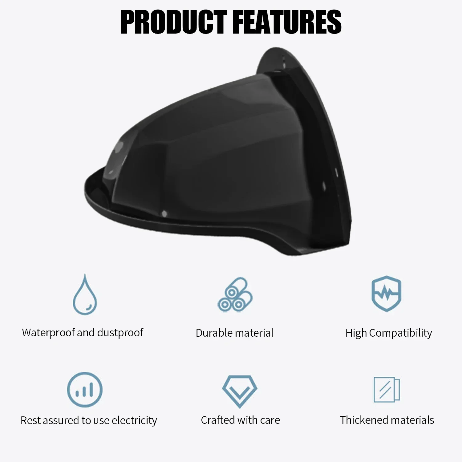 Outdoor Camera Rain Sun Shield Weather Cover Anti Glare Side Bracket Waterproof Shell CCTV Turret Dome Cameras Protective Covers