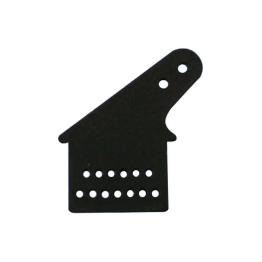 Servo bracci resistenti in nylon da 10 pezzi - Senza viti a scambio rapido per velivoli in schiuma RC, aggiornamento acrobatico 3D con controllo di precisione Zero Slop