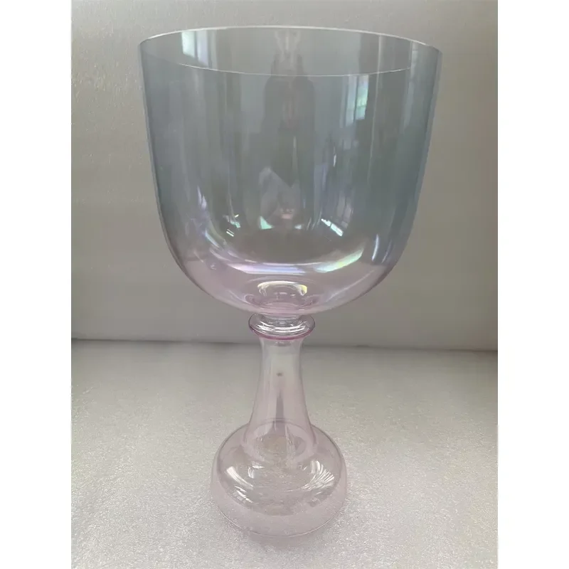 STAR LIN KUP 432Hz Crystal Singing Bowl Third Eye Throat Chakra Healing Meditation Cosmic Pink Blue Quartz Sound Therapy