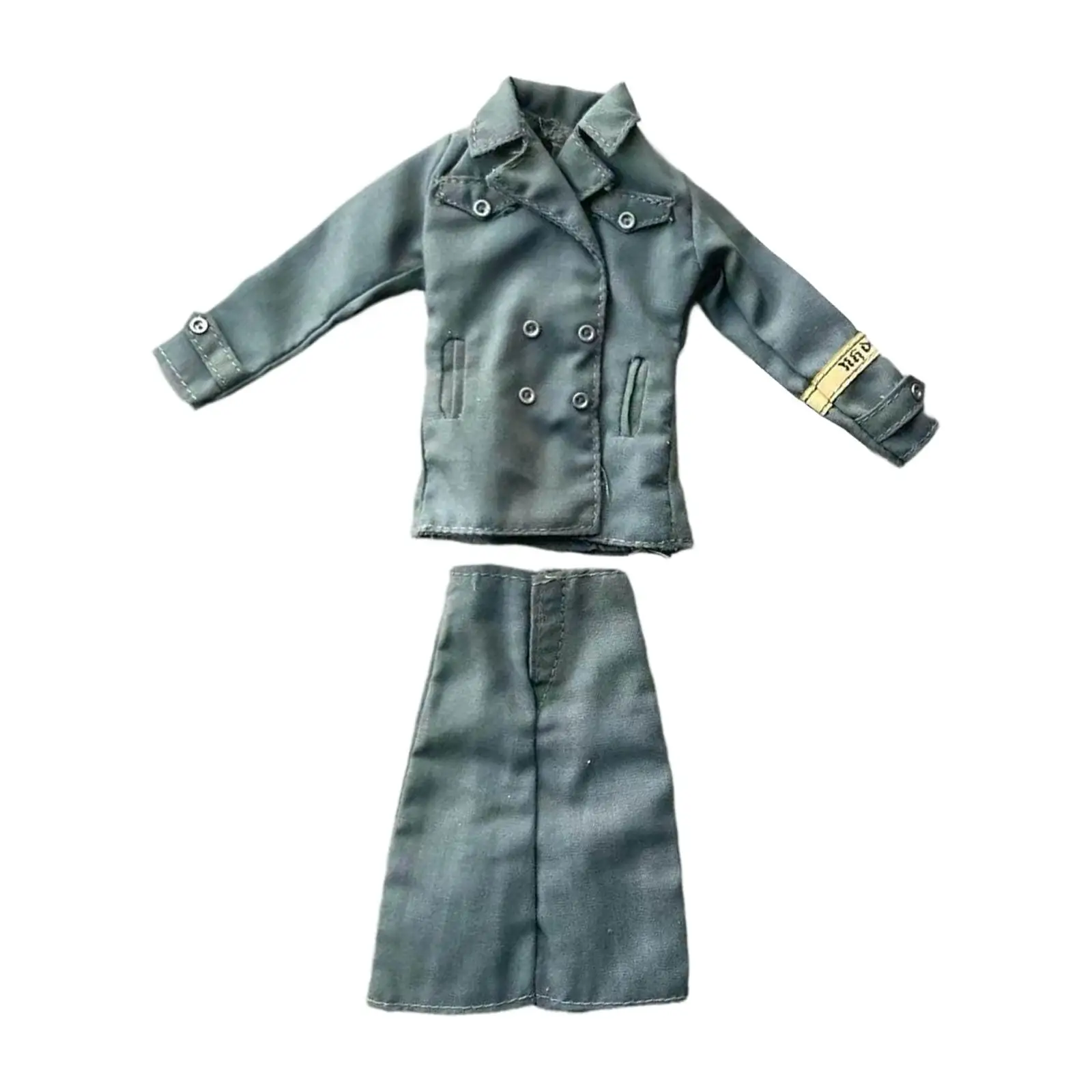 

Комплект одежды для 12-дюймовой фигурки: топ и юбка миди, масштаб 1/6, для кукольного домика