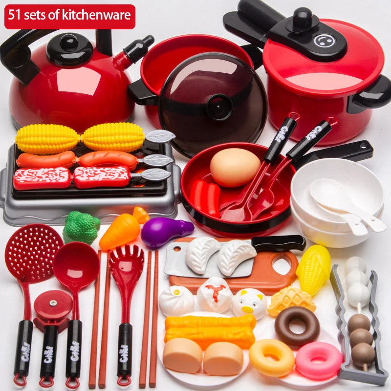 Jouets de cuisine haute fidélité pour enfants, utilisation à la maison et à l'école, cuisiniers pour faire semblant, jeux de rôle, cuisine