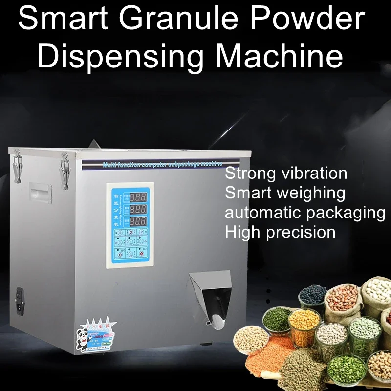 Multifunctional intelligent dispensing powder particles small weighing powder tea filling screw quantitative dispensing machine